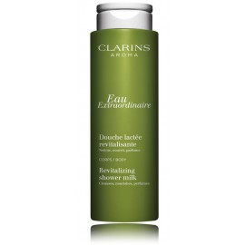 Clarins Eau Extraordinaire Revitalizing Shower Milk atsvaidzinošs pienains ķermeņa mazgāšanas līdzeklis