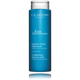 Clarins Eau Ressourcante Comforting Shower Milk расслабляющее молочное очищающее средство