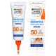 Garnier Ambre Solaire Sensitive Advanced Serum SPF50+ солнцезащитный крем для лица и тела