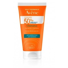 Avene Sun Cleanance Sunscreen SPF50+ ārstniecisks saules aizsargkrēms