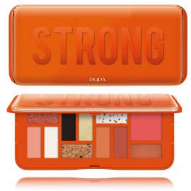 Pupa 3D Effects Design M Eyeshadow Palette 004 Orange палитра теней