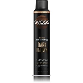 SYOSS Tinted Dry Shampoo Dark Brown sausais šampūns brūniem matiem