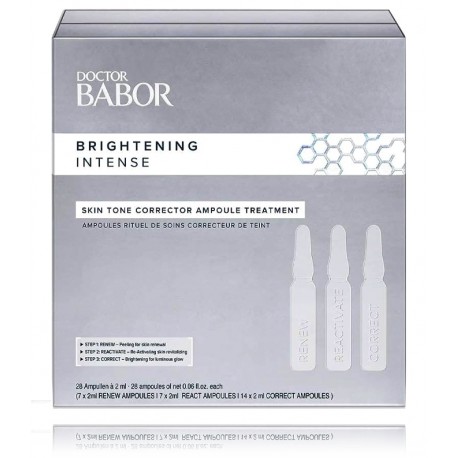 Babor Brightening Intense Skin Tone Corrector Treatment balinošas ampulas pigmentētai sejas ādai