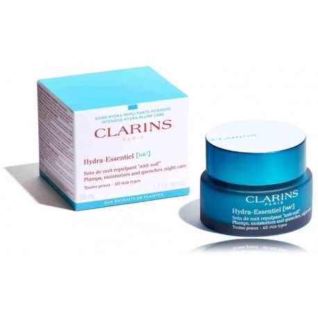 Clarins Hydra-Essentiel [HA²] Night Cream barojošs nakts krēms visiem ādas tipiem