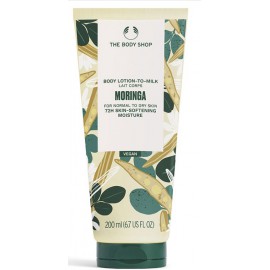 The Body Shop Moringa Body Lotion-To-Milk ķermeņa losjons sausai un normālai ādai