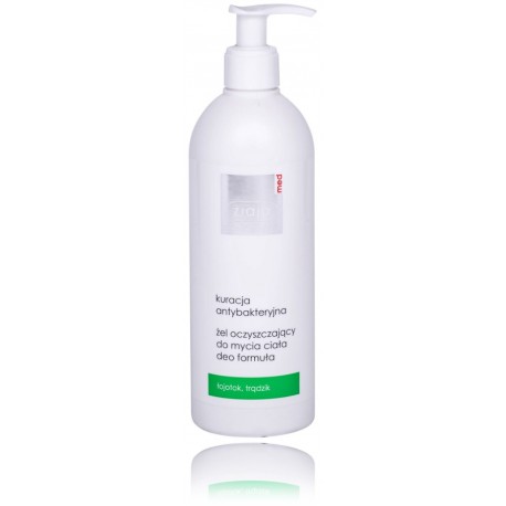 Ziaja Antibacterial Treatment Cleansing Gel антибактериальный очищающий гель для подростков и взрослых