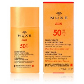 Nuxe Sun Tanning Oil SPF50 saules aizsargeļļa