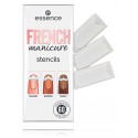 Essence French Manicure Stencils клейкие трафареты для французского маникюра