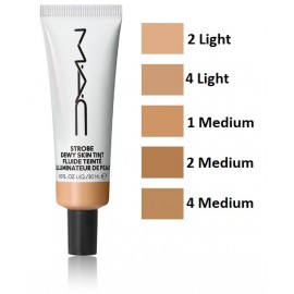 MAC Strobe Dewy Skin Tint mitrinošs sejas krēms ar nokrāsu