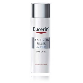 Eucerin Hyaluron Filler + 3x Effect Day Cream SPF 15 антивозрастной дневной крем для нормальной и комбинированной кожи