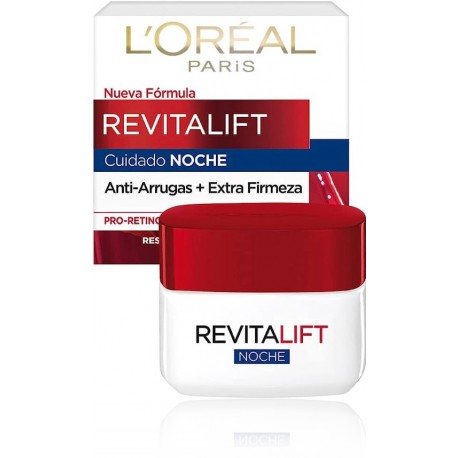 L'Oreal Paris Revitalift Anti-Wrinkle Night Cream pretgrumbu nakts sejas krēms