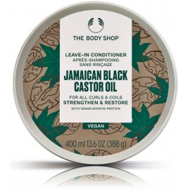 The Body Shop Jamaican Black Castor Oil attīrošs neskalojams kondicionieris cirtainiem/spurainiem matiem