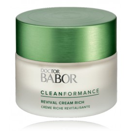 Babor Clean Formance Revival Cream Rich восстанавливающий крем для лица