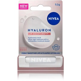 Nivea Hyaluron Lip Moisture Plus Sheer Rose mitrinošs lūpu balzams