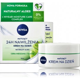 Nivea Moisturizing 24H Day Cream mitrinošs dienas sejas krēms taukainai/kombinētai ādai