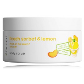 Nacomi Peach & Lemon Sorbet Body Scrub ķermeņa skrubis