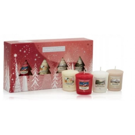 Yankee Candle Christmass Set набор свечей (4 х 49 г.)