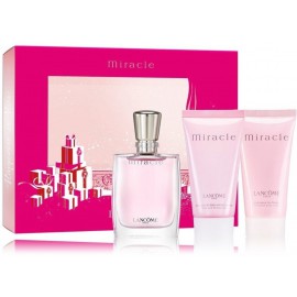 Lancôme Miracle набор для женщин (30 мл EDP + 50 мл лосьон для тела + 50 мл гель для душа)