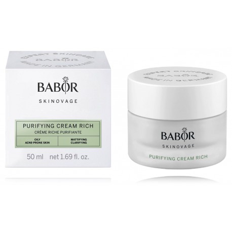 Babor Skinovage Purifying Cream Rich крем для жирной и проблемной кожи лица