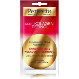 PERFECTA Multi Kolagen Retinol liftinga un nostiprinoša maska ​​sejai, kaklam un dekoltē