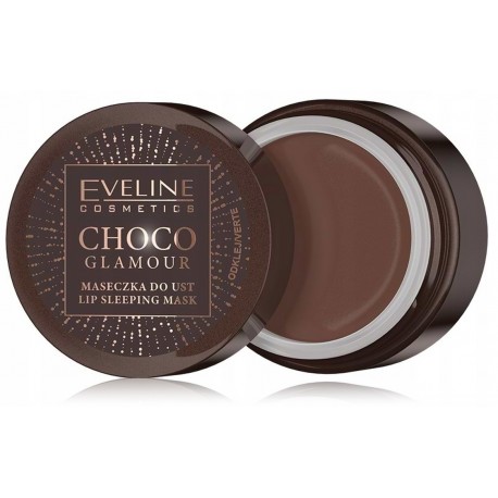 Eveline Cosmetics Choco Glamour Lip Sleeping Mask nakts lūpu maska