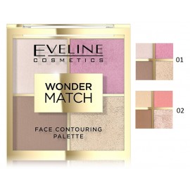 Eveline Wonder Match Face Contouring Palette контурная палитра