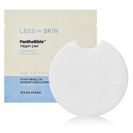 Holika Holika Less On Skin PantheBible Vegan Pad успокаивающие патчи для одноразового использования на лице