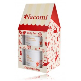 Nacomi Cozy Morning komplekts (ķermeņa skrubis 100 ml. + ķermeņa krēms 180 ml.)