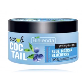 Bielenda Scrub Coctail Regenerating Body Scrub Blue Matcha & Blueberry atkuriantis šveitiklis kūnui