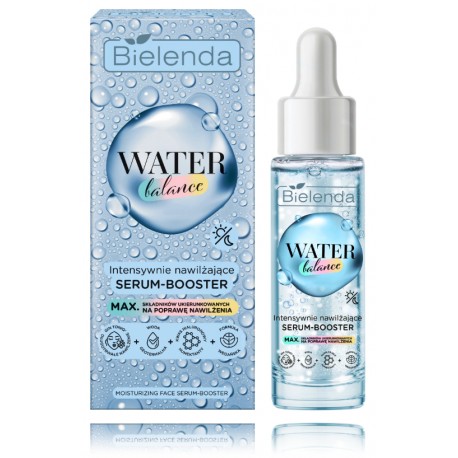 Bielenda Water Balance Intensively Moisturizing Face Serum-Booster intensīvi mitrinošs serums sejai