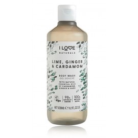 I Love Naturals Lime, Ginger & Cardamon Body Wash dušas želeja