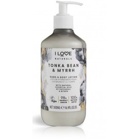 I Love Naturals Tonka Bean & Myrrh Hand & Body Lotion ķermeņa losjons