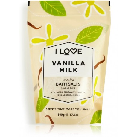 I Love Vanilla Milk Scented Bath Salts соль для ванны