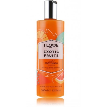 I Love Exotic Fruits Scented Body Wash гель для душа