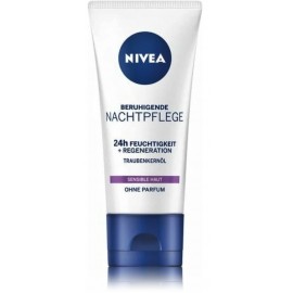 Nivea Soothing Night Cream 24h Moisture + Regeneration mitrinošs nakts sejas krēms