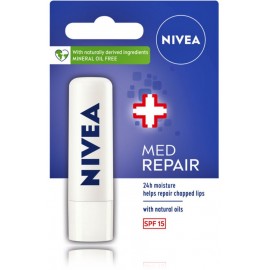 Nivea Med Repair Soft Rose восстанавливающий бальзам для губ
