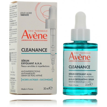 Avène Cleanance A.H.A Exfoliating Serum nolobošs serums jutīgai, pinnēm pakļautai ādai