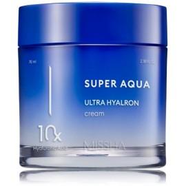 Missha Super Aqua Ultra Hyalron Cream sejas krēms ar hialuronskābi