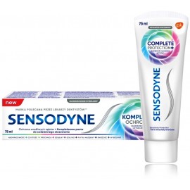 Sensodyne Complete Protection+ zobu pasta ar fluoru jutīgiem zobiem