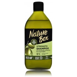 Nature Box Strength Shampoo stiprinošs šampūns ar olīveļļu gariem matiem