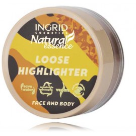 Ingrid Natural Essence Loose Highlighter birstošs starojumu piešķirošs produkts sejai un ķermenim