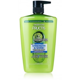 Garnier Fructis Strength & Shine Strengthening Shampoo stiprinošs šampūns