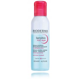 Bioderma Sensibio H2O Eye Biphasic Micellar Make-up Remover divfāzu kosmētikas noņemšanas līdzeklis acīm un lūpām