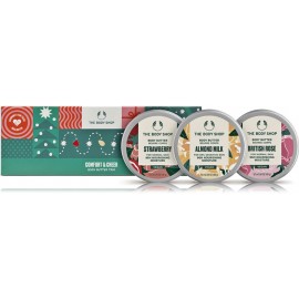 The Body Shop Comfort & Cheer Body Butter Trio ķermeņa sviesta komplekts (3 gab.)