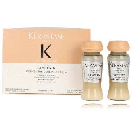 Kérastase Fusio-Dose Concentré Curl Manifesto Nourishing Treatment концентрат для вьющихся волос