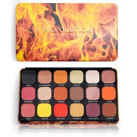 Makeup Revolution Forever Flawless Fire acu ēnu palete