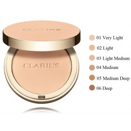 Clarins Ever Matte Compact Powder matēts kompaktais pūderis