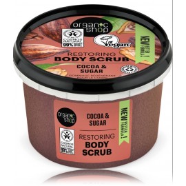 Organic Shop Organic Cocoa & Sugar Body Scrub ķermeņa skrubis