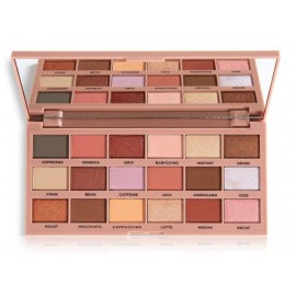 Makeup Revolution I Heart Revolution Tasty Coffee Eyeshadow Palette acu ēnu palete