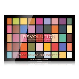 Makeup Revolution Maxi Reloaded Eye Shadow Palette Monster Mattes acu ēnu palete